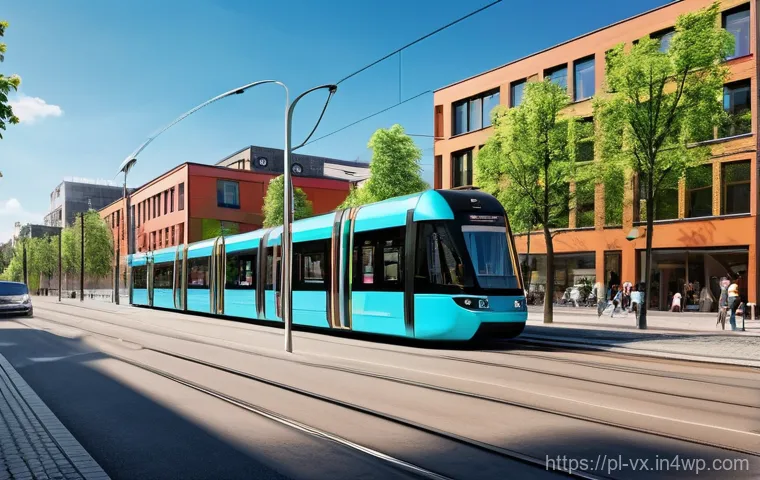 주택 구매 시 감정가 산정 방법 - **Prompt:** A vibrant, bustling urban scene in a modern Polish city, showcasing excellent infrastruc...